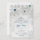 Search for tiara invitations Silver