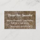 Search for arborist business cards Tree surgeon