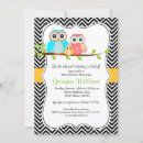 Search for owl baby boy shower invitations Branch