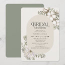 Search for winter floral bridal shower invitations Poinsettia