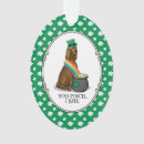 Search for irish leprechaun christmas tree decorations St patricks