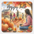 Search for happy autumn stickers Leaves