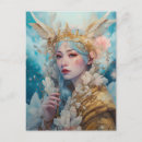 Search for snow woman postcards Queen