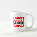 Search for babcia mugs Grandmother