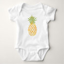Search for pineapple baby clothes Watercolor