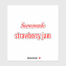 Search for preserving stickers Strawberry jam
