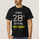Search for 28th birthday tshirts 28 years old