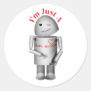 Search for robot love stickers Happy valentine's day