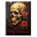 Search for skull notebooks Halloween
