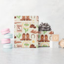 Search for boots wrapping paper Wild west