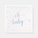 Search for oh baby napkins Typography