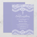 Search for purple confirmation invitations Girl