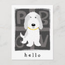 Search for white grey postcards Dog