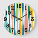 Search for blue and orange clocks Funky