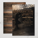 Search for western graduation invitations Wood