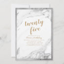 Search for marble 21st birthday invitations Simple