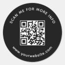 Search for scan code stickers Black and white