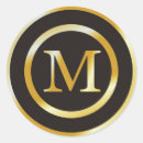 Search for gold letter m stickers Monograms