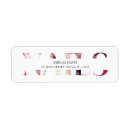 Search for nail return address labels Minimalist