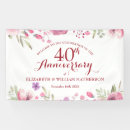 Search for 40th anniversary banners Vow renewal