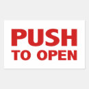 Search for open stickers Door