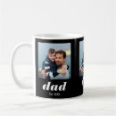Search for dad est mugs Minimal simple elegant font