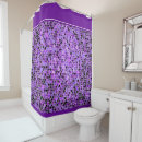 Search for stained glass pattern shower curtains Purple