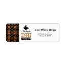 Search for coffee bean return address labels Beverages