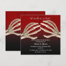 Search for blood red invitations Gothic