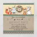Search for native american birthday invitations Tribal