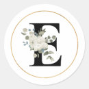 Search for flower letter e stickers Stylish