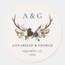 Search for navy and pink wedding stickers Botanical