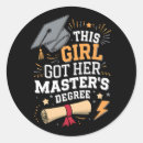 Search for masters degree stickers 2025