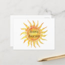 Search for shining sun postcards Sky