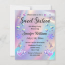 Search for teens 4x5 invitations Girly