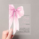 Search for acrylic baby shower invitations Elegant