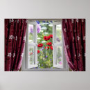 Search for garden window view posters Flower