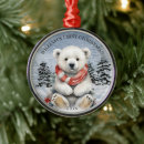 Search for scarf christmas tree decorations Polar bear