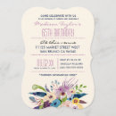 Search for elegant 65th birthday invitations 65 years old