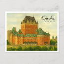 Search for vintage canada postcards Famous iconic landmark