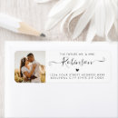 Search for stylish font return address labels Elegant