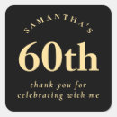 Search for 60th party stickers Thank you