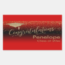 Search for black rectangle stickers Congratulations