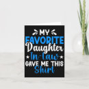 Search for funny daughter in law cards Dad joke