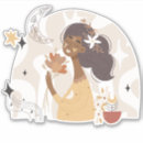 Search for white star line stickers Moon