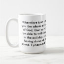 Search for ephesians 6 mugs Scripture