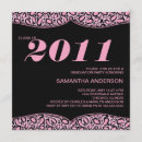 Search for 2011 graduation invitations Pink