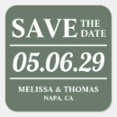 Search for modern save the date stickers Elegant