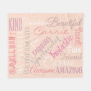 Search for bridesmaid blankets Pink