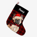 Search for french bulldog christmas stockings Animals
